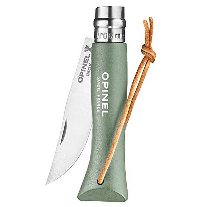 Opinel Inox Trekking 6 No Paslanmaz Çelik Çakı (Yesil) - 4