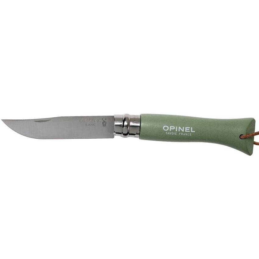 Opinel Inox Trekking 6 No Paslanmaz Çelik Çakı (Yesil) - 5