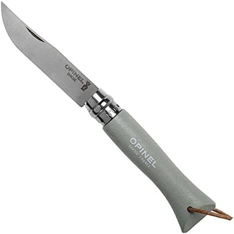 Opinel No 04 Anahtarlıklı Paslanmaz Çelik Çakı (Gri) - 1