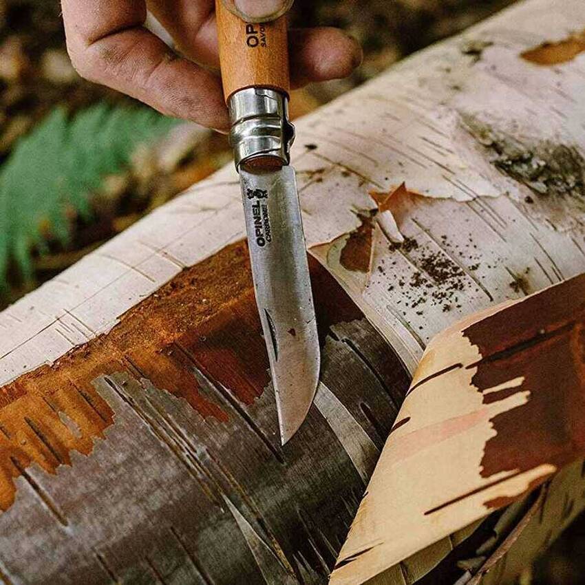 Opinel No 6 Kayın Saplı Karbon Çelik Çakı - 5