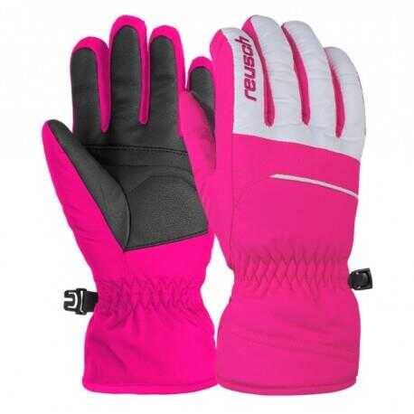 Reusch Alan Çocuk Kayak Eldiveni Pembe/Beyaz - REUSCH