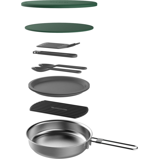 Stanley Adventure Çelik Kızartma Tava Seti (9 Parça) 0.94 Lt - STANLEY (1)