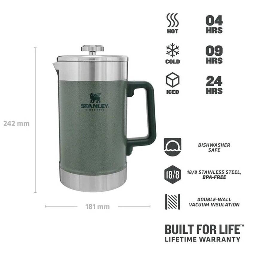 Stanley Klasik French Press Termos 1.4 Lt - 7