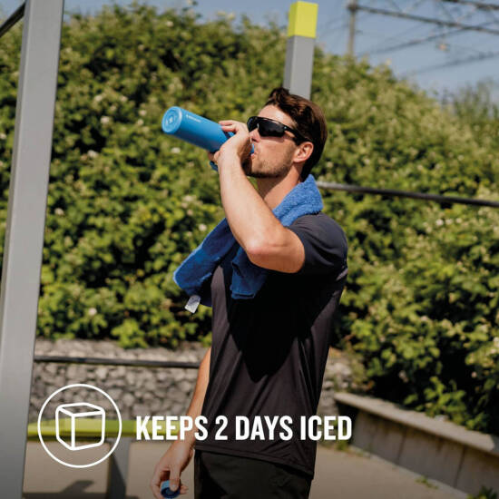 Stanley The Aerolight IceFlow 0.6L Soğuk Su Termosu - Mavi - STANLEY (1)