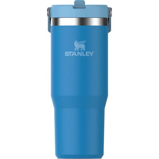 Stanley The IceFlow Flip Straw Pipetli Termos Bardak 0,89 LT- Açık Mavi - STANLEY