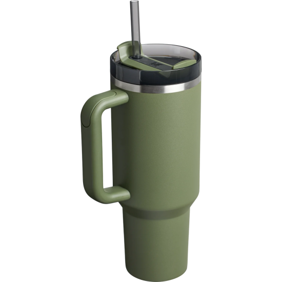 Quencher H2.O FlowState™ Tumbler Pipetli Termos | 1.18L - Haki - STANLEY (1)