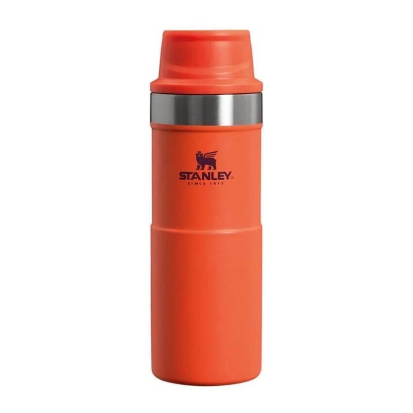 Stanley 0.35 Trigger Action Travel Mug Turuncu - 1