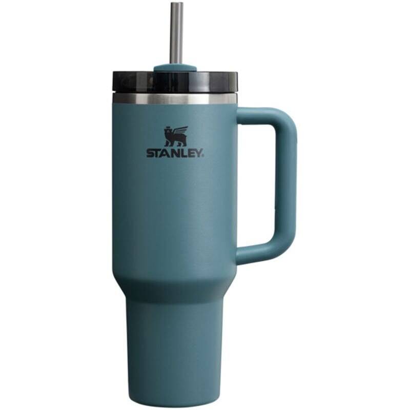 Stanley Quencher Pipetli Termos Bardak 1.18 Lt - Petrol Mavisi - 1