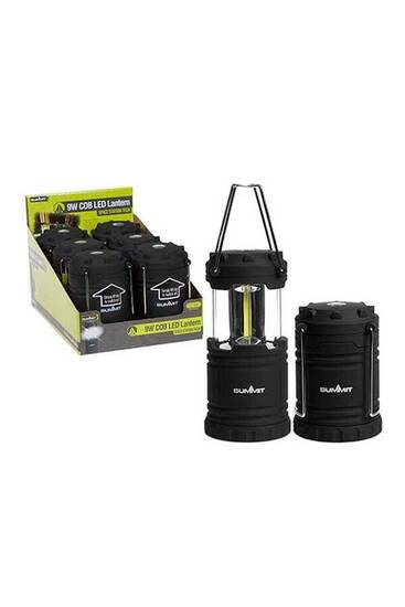 Summit Micro COB LED Katlanabilir kamp Lambası Black - Summit