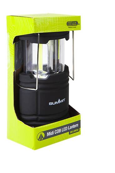 Summit Midi COB LED Katlanabilir kamp Lambası 360 Drece Black - Summit (1)