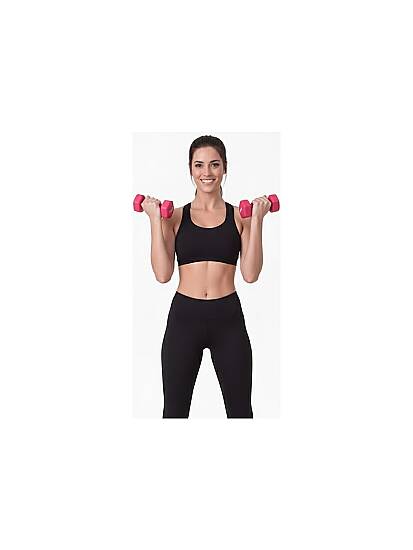 Vinyl Dumbell 2x1 kg Vinyl Kaplı Halter Seti Spor Fitness Egzersiz Ağırlığı - Tryon (1)