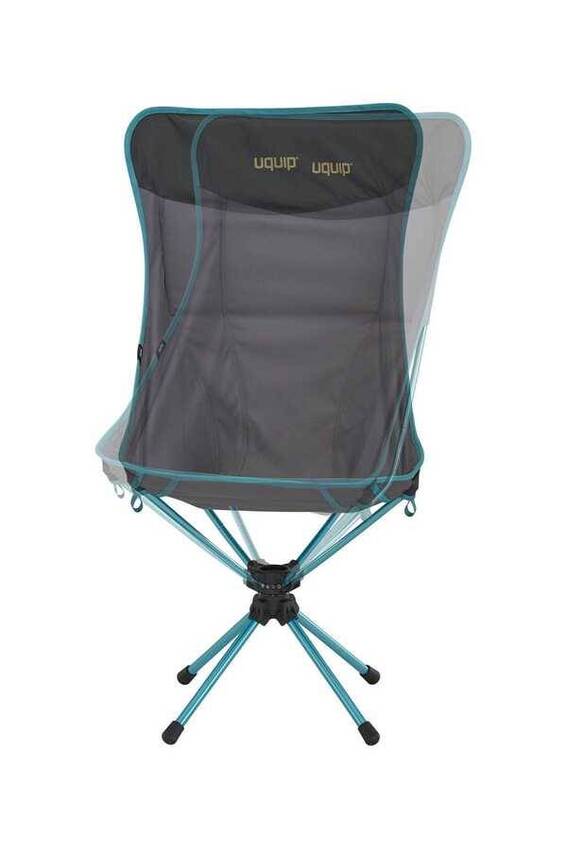 Uquip 3 Sixty Chair 360° Dönebilen Ultra Hafif Yüksek Konforlu Sandalye Antrasit - 3