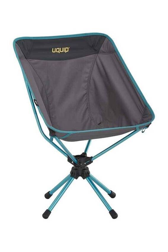 Uquip 3 Sixty Chair 360° Dönebilen Ultra Hafif Yüksek Konforlu Sandalye Antrasit - 1